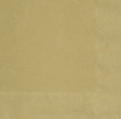 Gold Beverage Napkins | 100ct