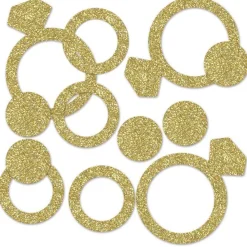 Gold Diamond Ring Sparkle Confetti | 1 ct