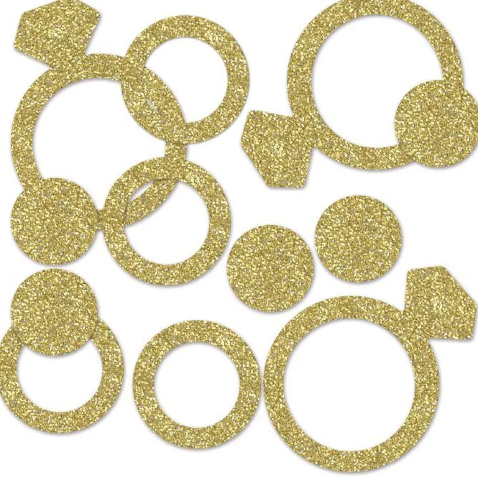 Gold Diamond Ring Sparkle Confetti | 1 ct