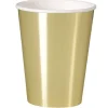 Gold Foil Cup 12oz | 8ct