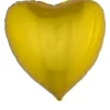 Gold Heart SuperShape Mylar Balloon 30" | 1 ct