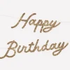 Gold Personalizable Birthday Garland Set | 1ct