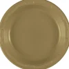 Gold Plastic Plate 7in | 50ct