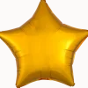 Gold Star Mylar Balloon 18" | 1ct.
