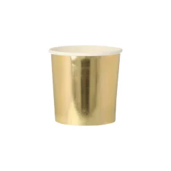 Gold Tumbler Cups | 8ct