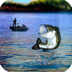 Gone Fishin 7" Paper Plates 8pk | 1ct