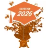 Grad in Color Centerpiece Spray 14" | 1ct