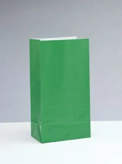 Green Paper Bag | 12ct