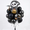 Grim Reaper Birthday Balloon Bouquet - Here for the Cake | 16pc