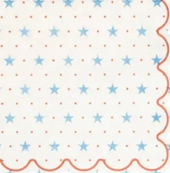 Hamptons Petite Stars Cocktail Paper Napkin