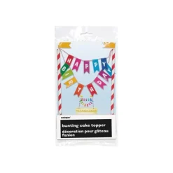 Happy Birthday Bunting Cake Topper | 1 ct