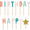 Happy Cake Day Pick Candle | 14pc