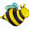 Happy Bee Supershape Mylar Balloon 25" | 1ct