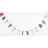 Happy Birthday 3d Felt Garland 6ft | 1ct