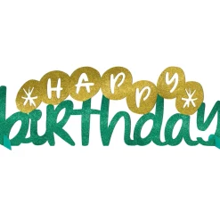 Happy Cake Day Glitter Table Centerpiece | 1ct
