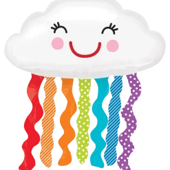 Happy Cloud Supershape Mylar Balloon, 30" | 1 ct
