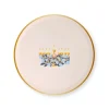 Happy Hanukkah Menorah Small Plates - 8" | 1 ct.
