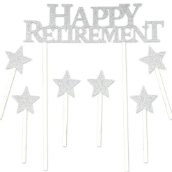 Happy Retirement Cake Topper | 1ct