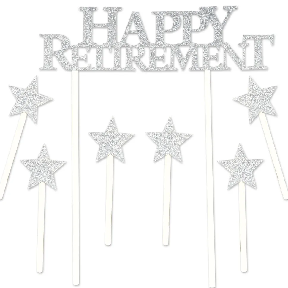 Happy Retirement Cake Topper | 1ct