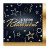 Happy Retirement Luncheon Napkins | 16ct