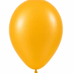 Honey Yellow Latex Balloon w/ Helium & Hi-Float, 11" | 1 ct