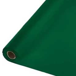 Hunter Green Plastic Tablecover Roll 100'x40" | 1ct