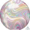15in Marble Pastels Orbz Balloon | 1ct