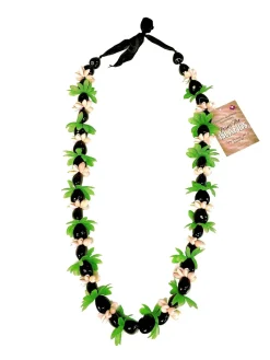 Islands Sea Shell Kukui Nut Lei | 1ct