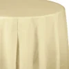 Ivory Tablecover, Octy Round 82" | 1ct