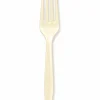 Ivory Premium Plastic Forks | 24ct