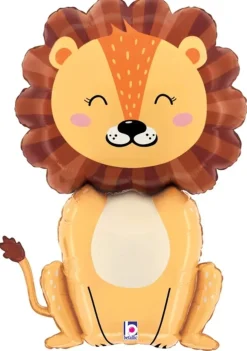 Jungle Lion SuperShape Mylar Balloon 32" | 1ct