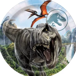 Jurassic World Rebirth Plate 9in | 8ct
