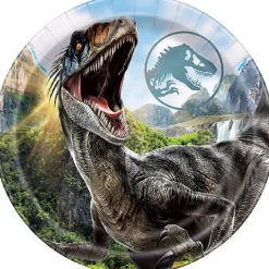 Jurassic World Rebirth Plate 7in | 8ct
