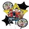 Justice League Party Balloon Bouquet | 5 pcs