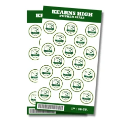 Kearns High School Sticker Seal 1" | 36 ct