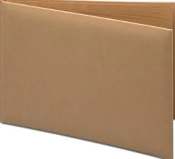 Kraft Brown Paper Guest Book in PVC Box | 1ct