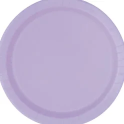 Lavender Paper Plates 10" | 50ct