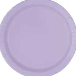 Lavender Paper Plates 9" | 50ct