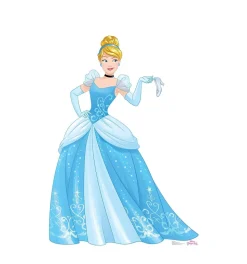 Life-size Cinderella Friendship Adventures Cardboard Cutout *Made to order-please allow 10-14 days for processing*