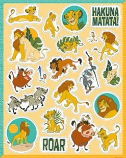 Lion King Sticker Sheet | 4ct