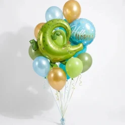 Little Gator Welcome Baby Balloon Bouquet | 19pc