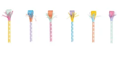 Long Stem Bright Fringe Blowout | 6ct