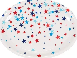 Lots of Stars Plastic Oval Tray | 1ct