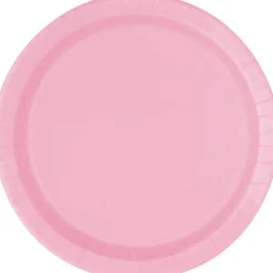 Lovely Pink Paper Plates 7" | 50ct