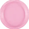 Lovely Pink Plastic Plate 10in | 50ct