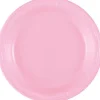 Lovely Pink Plastic Plate 7in | 50ct