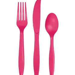 Magenta Cutlery Assortment | 24ct