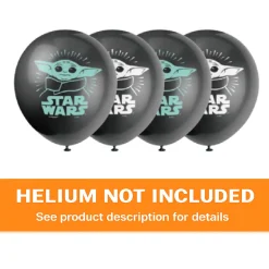 Mandalorian Latex Balloon Pack 12in | 8ct
