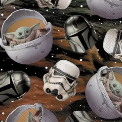 Mandalorian Lunch Napkins | 16ct