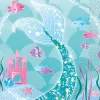 Mermaid Beverage Napkins | 16ct